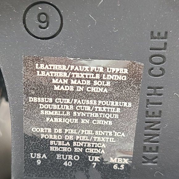 Kenneth Cole Rhode Lace Up Boot Cozy Waterproof - NEW - Picture 6 of 9